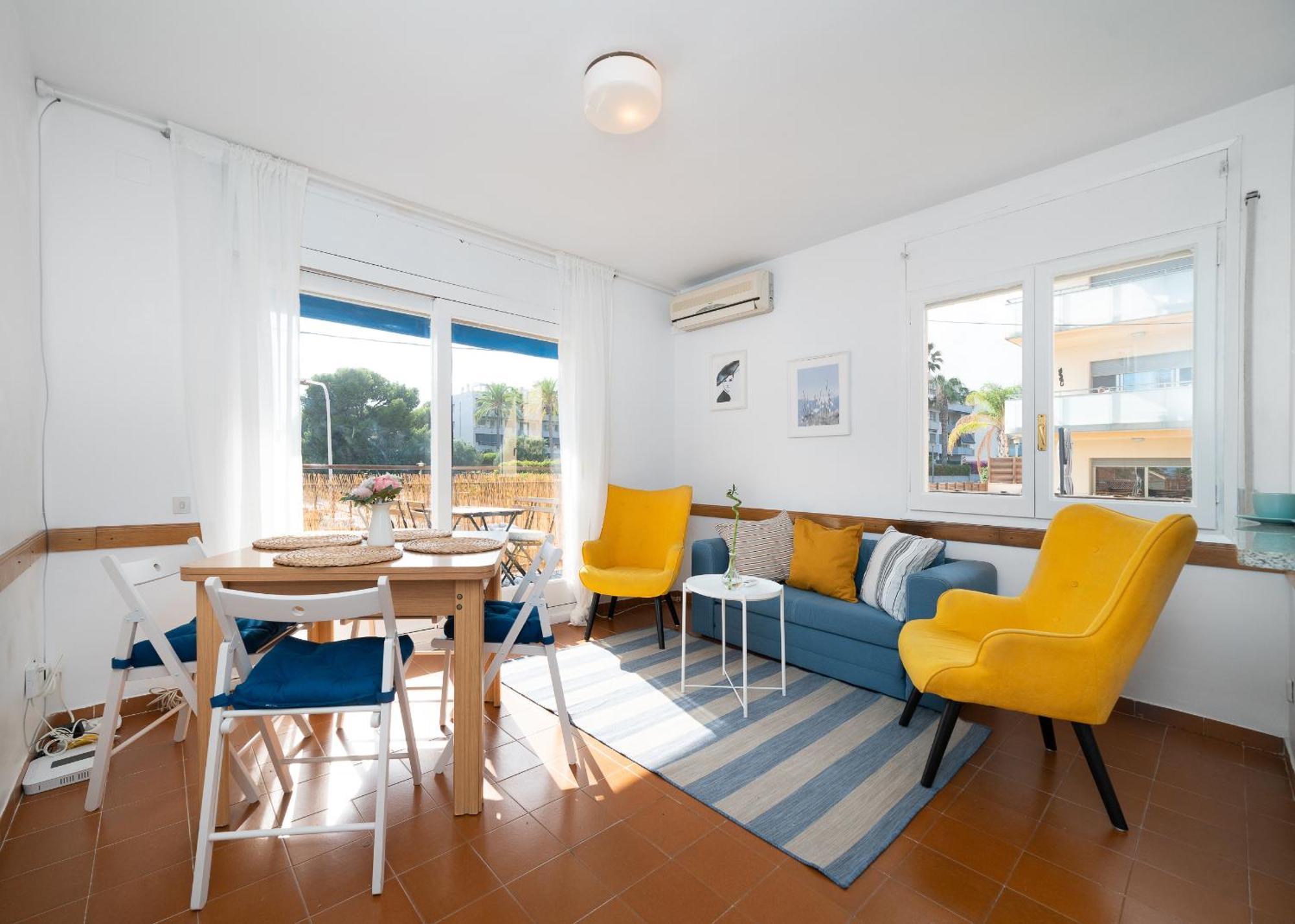 Beach Flat With Terrace Sant Salvador Exteriér fotografie